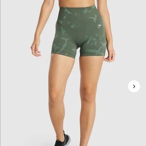 Gymshark adapt Camo seamless shorts